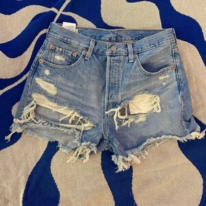Levi denim 501 shorts